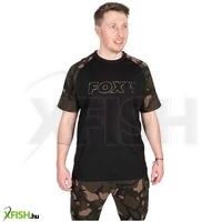 Fox Outline Horgász Póló Fekete Xl