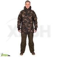 Fox Camo Sherpa Tec Jacket Horgász Kabát L