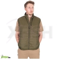 Fox Olive Quilted Horgász Mellény Xl