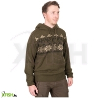 Fox Xmas Hoodie Karácsonyi Mintás Horgász Pulóver Xxxxl
