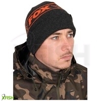 Fox Collection Beanie Horgász Sapka Fekete
