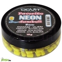 Dovit Favorite Dumbell Neon Method Pellet Ananász Vajsav 5mm 15g