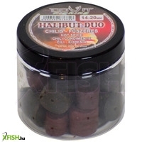 Dovit Halibut Duo Horog Pellet Chilis Fűszeres 14-20mm 100Gr