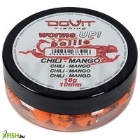 Dovit Worms Up! Boilie Horog Bojli Chili Mangó 10mm 18g
