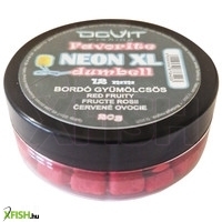 Dovit Favorite Dumbell Neon Horog Pellet Bordó Gyümölcsös 12mm 20g