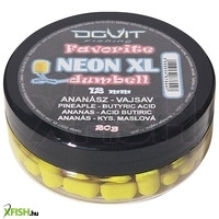 Dovit Favorite Dumbell Neon Horog Pellet Ananász Vajsav 12mm 20g