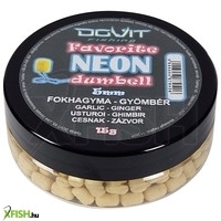 Dovit Favorite Dumbell Neon Method Csali Fokhagyma Gyömbér 5mm 15g