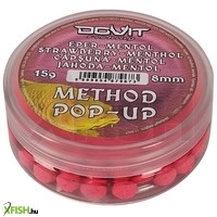 Dovit Method Pop Up Lebegő Method Csali Eper Menthol 8mm 15g