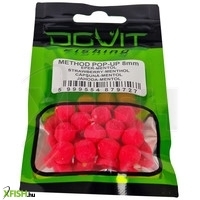 Dovit Tasakos Method Pop Up Lebegő Method Csali Eper Menthol 8mm 3g