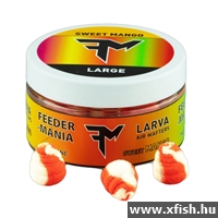 Feedermánia Larva Air Wafters Two Tone Lebegő Gumicsali L Sweet Mango Édes Mangó 37 g