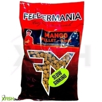 Feedermánia Slow Sinking Horgász Pellet Mangó 9mm 800g