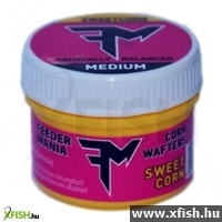 Feedermánia Corn Wafter Sweetcorn - Medium (12Szem/Tégely) Gumikukorica