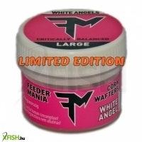 Feedermánia Corn Wafter White Angel Lebegő Gumikukorica - Large (9Szem/Tégely)