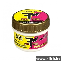 Feedermánia Corn Wafters Two Tone Gumikukorica - Medium Pineapple Ananász (12 Szem/Tégely)