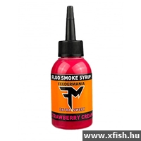 Feedermánia Fluo Smoke Tejszínes Eper Horgász Aroma 75 ml