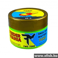 Feedermánia Snail Sinking Wafters Two Tone Csiga Műcsali M-L Toxic - füstölt hering 12 db
