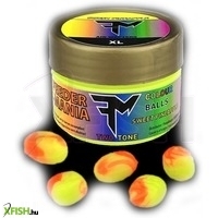Feedermánia Colour Balls Two Tone Plasztik csali Sweet Pineapple Xl 6 db/doboz