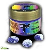 Feedermánia Colour Balls Two Tone Plasztik csali Monster Xl 6 db/doboz