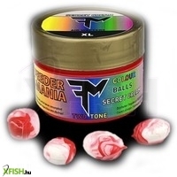 Feedermánia Colour Balls Two Tone Plasztik csali Secret Cream Xl 6 db/doboz