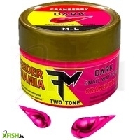 Feedermánia Dark Snail Wafters Gumicsali Two Tone M-L Cranberry Eper 12 db/doboz