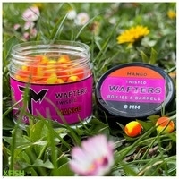 Feedermánia Wafters Twisted Boilies & Barrels Lebegő Csali 8 Mm Mangó 18 g
