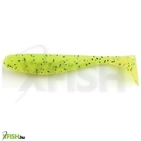 Fishup Wizzle Shad Gumihal Chartreuse Black 5cm 10db/csomag