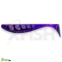 Fishup Wizzle Shad Gumihal Dark Violet Peacock Silver 5cm 10db/csomag