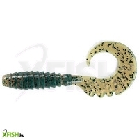 Fishup Fancy Grub Twister Motor Oil Pepper 2.54cm 12db/csomag