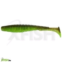 Fishup U-Shad Gumihal Green Pumpkin Chartreuse 10.1cm 8db/csomag