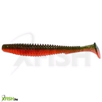 Fishup U-Shad Gumihal Watermelon Flo Orange 10.1cm 8db/csomag
