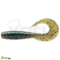 Fishup Mighty Grub Twister Motor Oil Pepper 8.9cm 7db/csomag