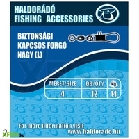 Haldorádó Biztonsági Kapcsos Forgó - Kicsi (S) 12db/cs HD-2116-8