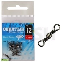 Giants Fishing Barrel Swivel Hengeres Forgó 18-as 7Kg 10db/csomag