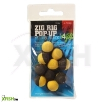 Giants Fishing Legebő hab Zig-Rig bojli Zig Rig Pop-Up yelow-black 14mm, 10db
