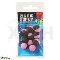 Giants Fishing Legebő hab Zig-Rig bojli Zig Rig Pop-Up pink-black 10mm, 10db