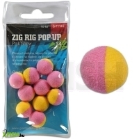 Giants Fishing Legebő hab Zig-Rig bojli Zig Rig Pop-Up pink-yellow 14mm, 10db