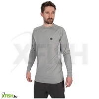 Matrix Uv Protective Long Sleeve T-Shirt Hosszú Ujjú Póló Szürke M