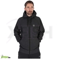 Mátrix Charcoal Marl Zip Hoody Horgász Pulóver Xl