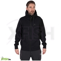 Mátrix Black Stealth Zip Hoody Horgász Pulóver Fekete M