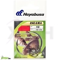 Hayabusa Hb400 Iseama Pontyozó Horog Black Nickel 4 10 db/csomag