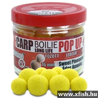 Haldorádó Carp Boilie Long Life Pop Up - Sweet Pineapple 40 g / 16, 20 mm Horog Bojli