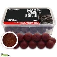 Haldorádó Max Motion Boilie Long Life 30+ Mm - Fűszeres Vörös Máj 400g