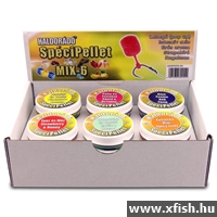 Haldorádó Spécipellet Gumipellet - Mix-6 / 6 Íz Egy Dobozban 12*9Mm 8Db/Doboz*6