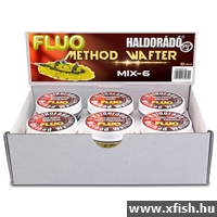 Haldorádó Fluo Method Wafter 8 Mm - Mix-6 / 6Íz Egy Dobozban Feeder Horog Pellet