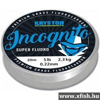 Kryston Incognito Flurocarbon Előkezsinór 7Lbs 20M Clear