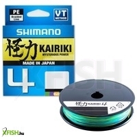 Shimano Line Kairiki 4 Fonott Zsinór Multi Color 300m 0,215mm 16,7Kg