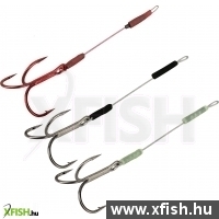 Savage Gear Carbon49 Horogga Szerelt Drótelőke #4 7.5Cm 11Kg 3Pcs