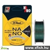 Oreel Nano Braid 100M-Es 4X Fonott Zsinór 0,30Mm