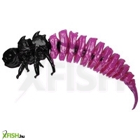 Mistrall Lárva Alakú Műcsali Fekete Pink 5cm 5db/csomag