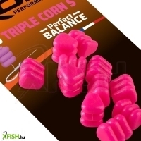 Rok Fishing Triple Corn Balanszírozott műkukorica Natúr Pink S 20 db/csomag